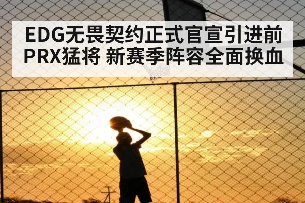 EDG无畏契约正式官宣引进前PRX猛将 新赛季阵容全面换血